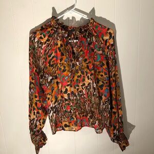 Annalee Peasant Blouse Bl-nk London Anthropologie SP
